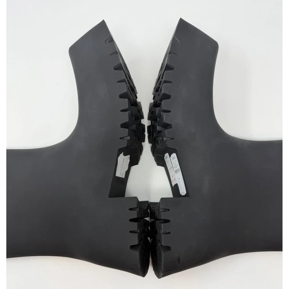 Balenciaga Trooper Rubber Boots Black Size 13 US 46 EU - Picture 4 of 9